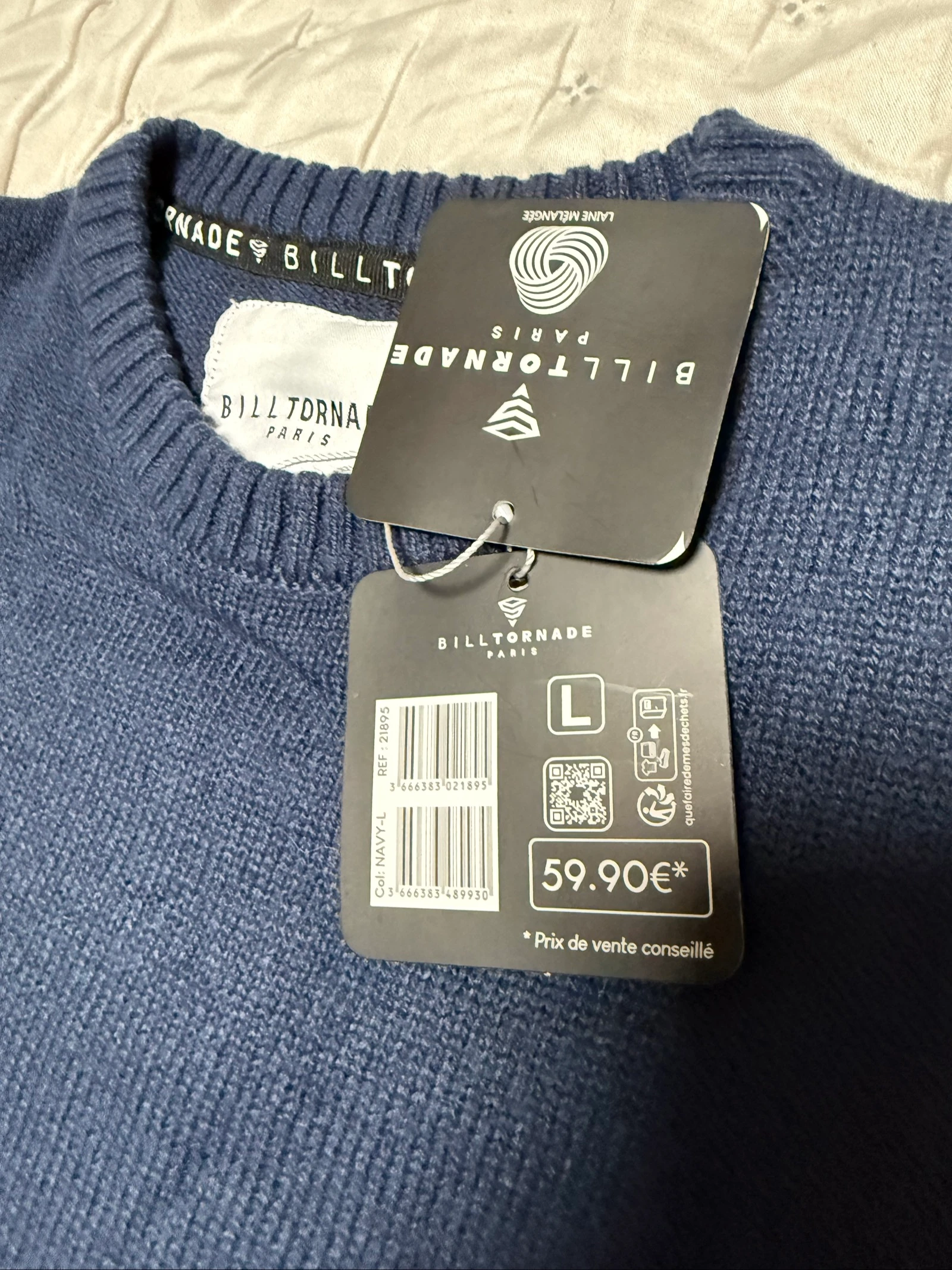Jersey de punto Bill Tornade – photo 7